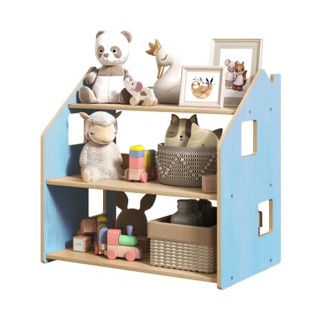 BusyKids Spielzeugregal blau